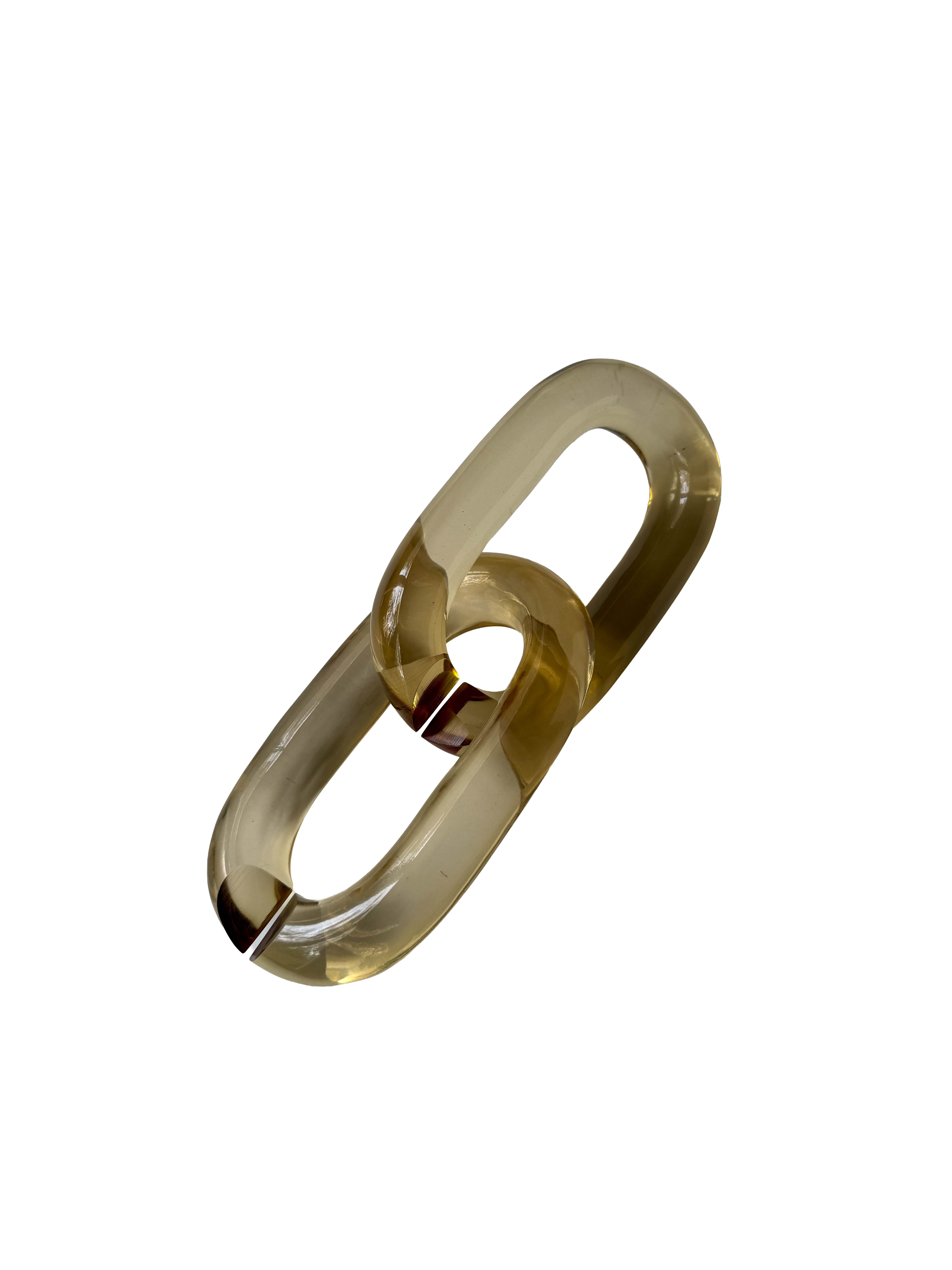 Infinity Link - Clear Gold