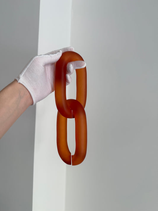Infinity Link - Dark Orange - Matte
