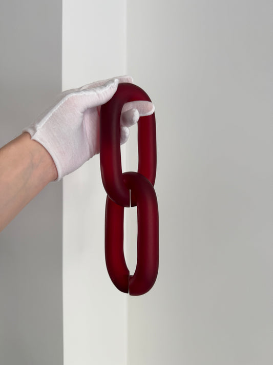 Infinity Link - Burgundy - Matte