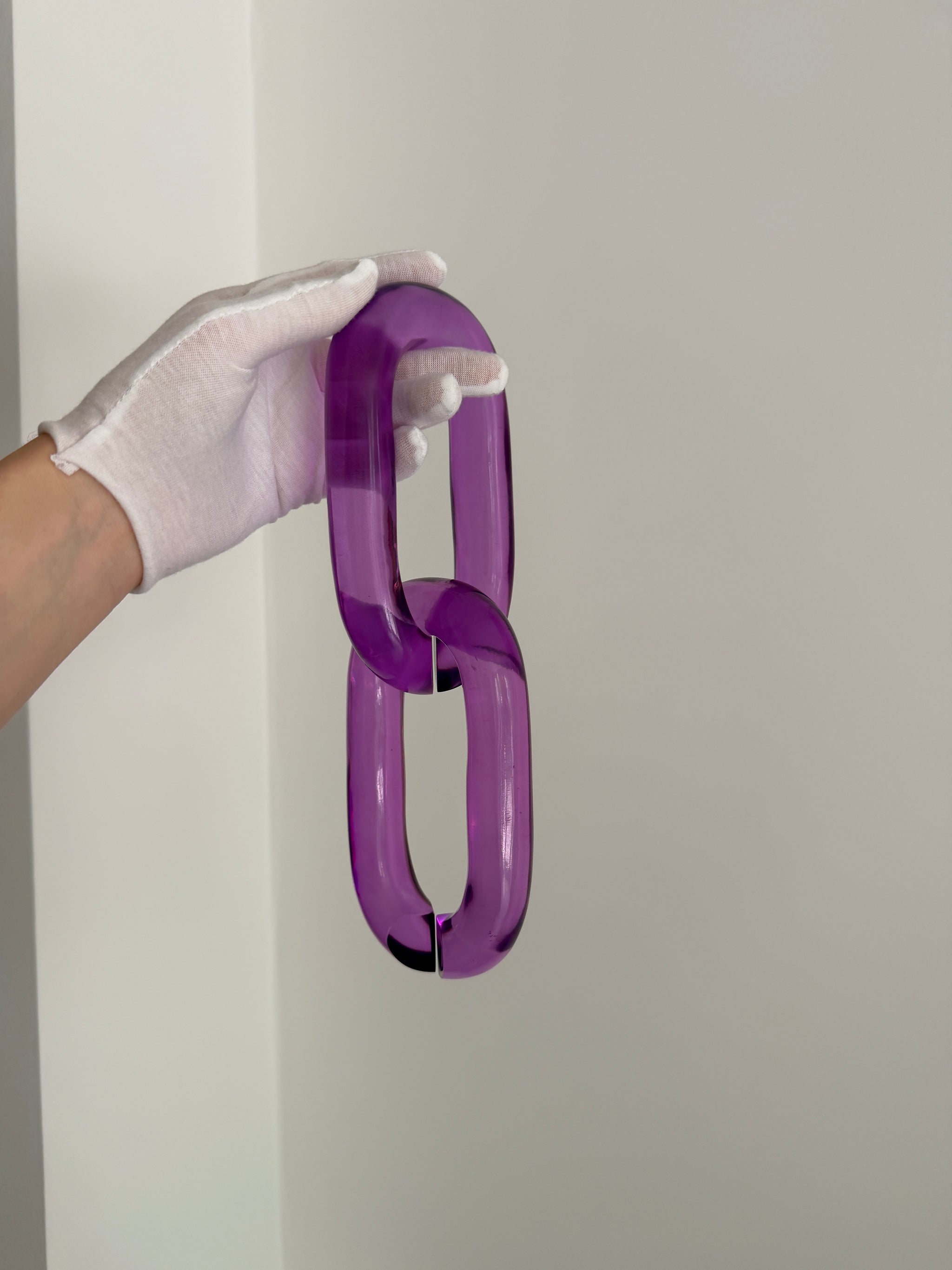 Infinity Link - Dark Lavender